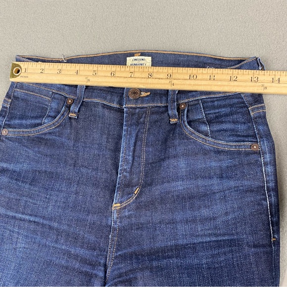 Citizens of Humanity Carlie Jeans High Rise Skinny Size 27x31 Women’s - Picture 9 of 13